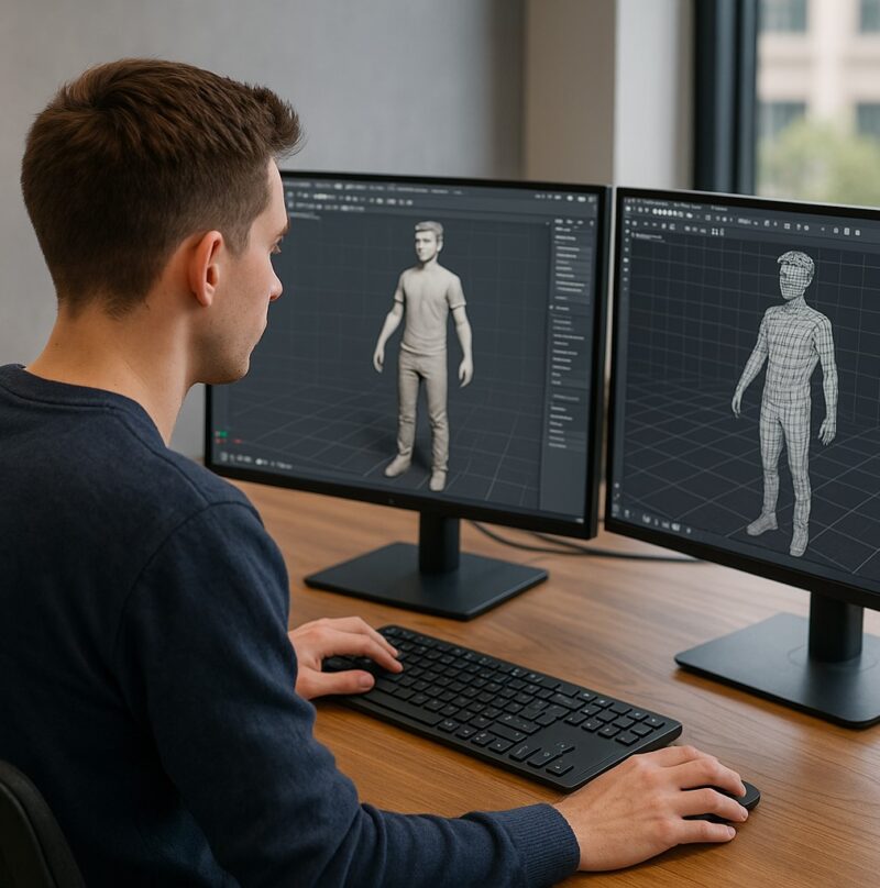01 3D model a výkres
